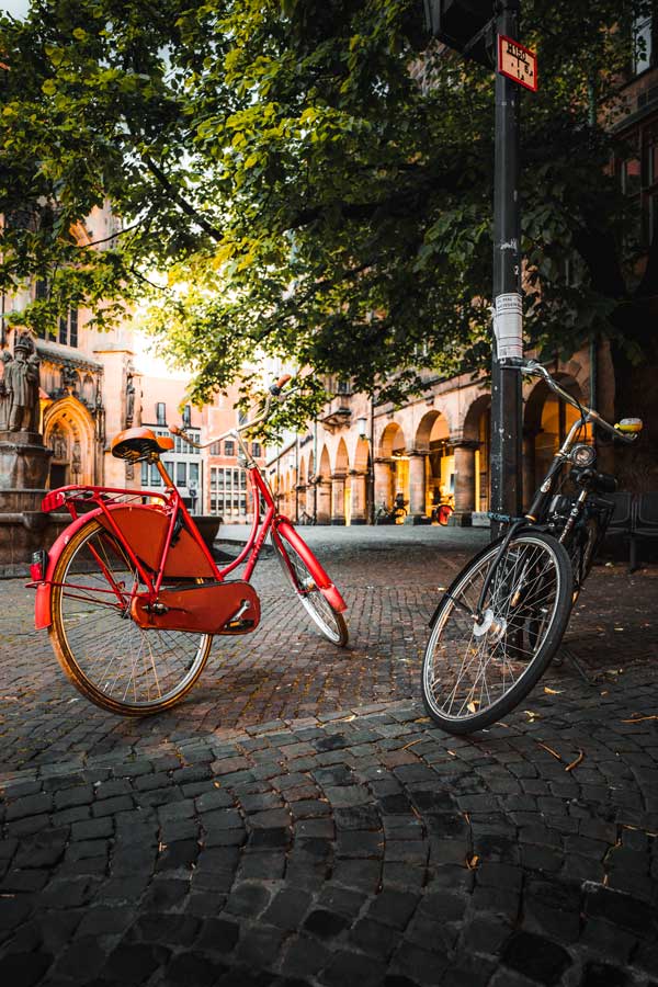 Münster: Fahrräder