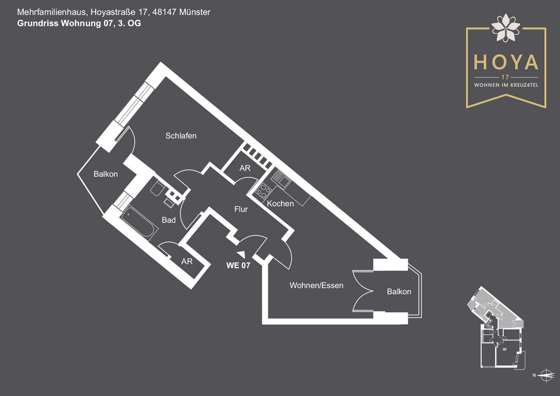 Wohnung 07, 3. OG