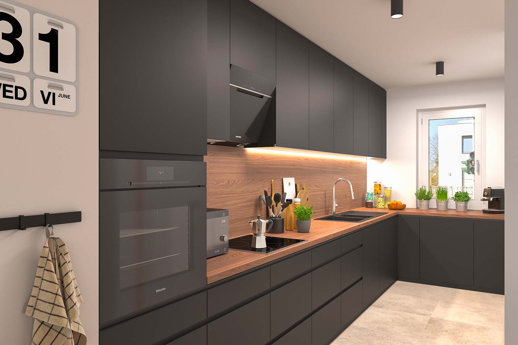 4 Reihenhäuser in Mauritz-Ost